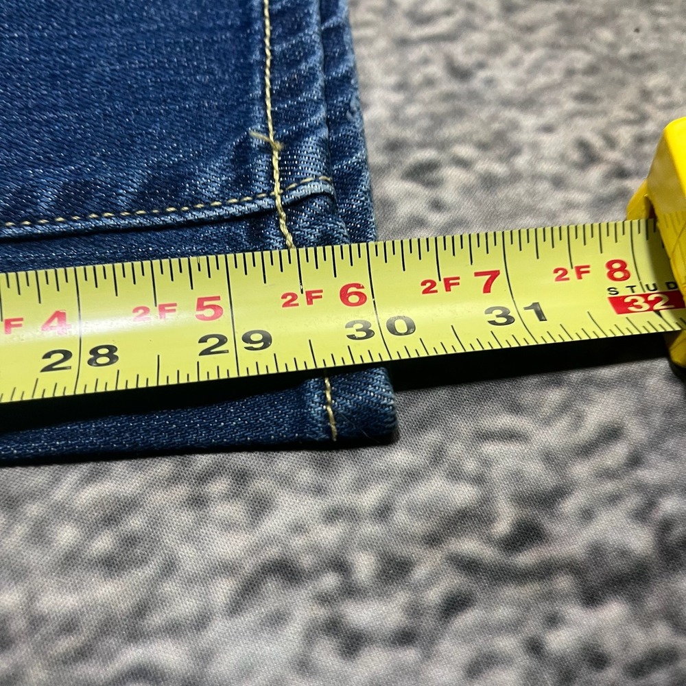 NWT Gap Low Rise Bootcut Jeans Womens 12 (34x30) Blue Western Hippie Y2K - Picture 14 of 16